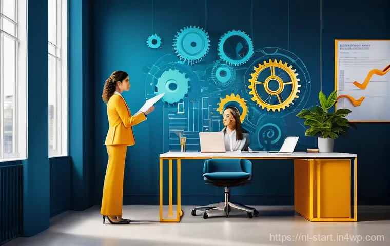 스타트업 가치 평가와 기업 전략 - **Uncovering Hidden Business Value**
A vibrant, conceptual illustration depicting a successful D...